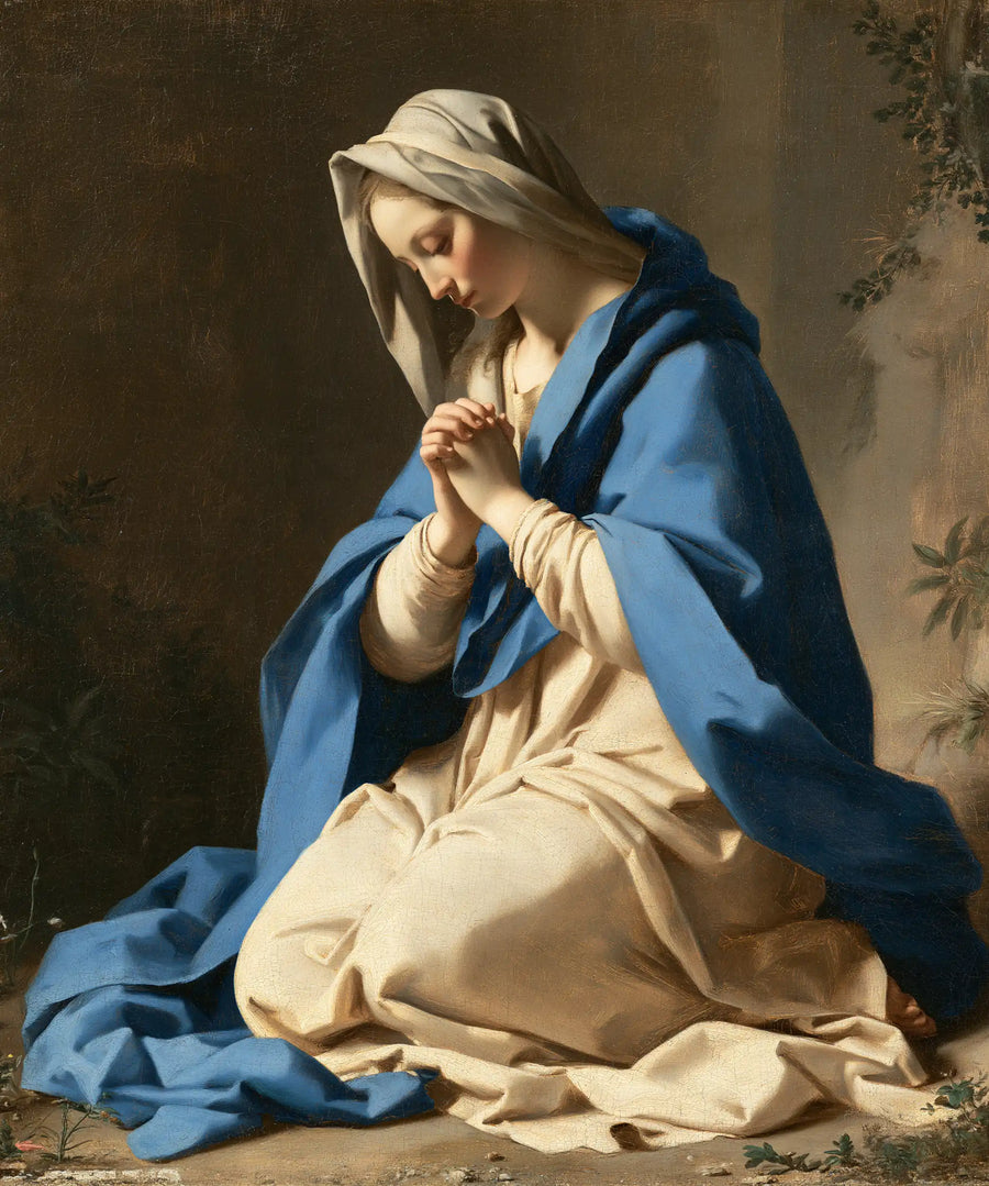 Virgin Mary in Prayer - Florentine Renaissance · Portrait n° 43