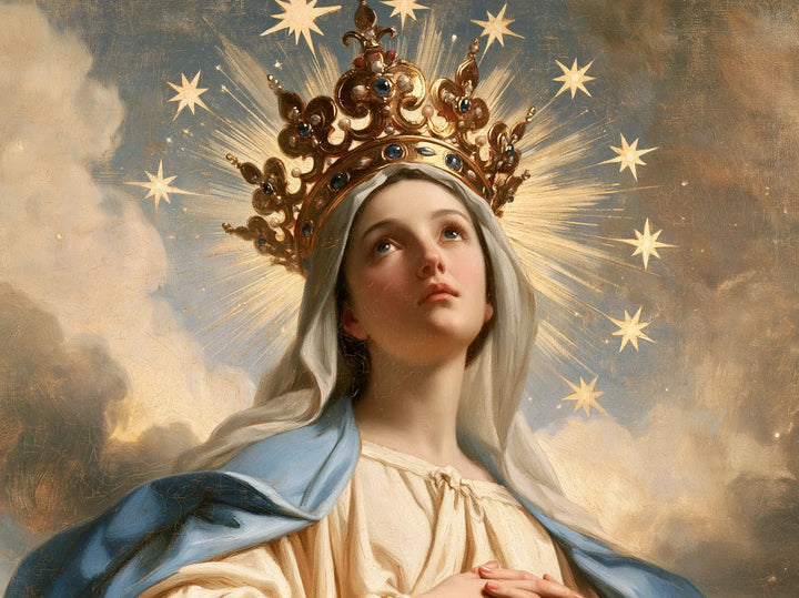 Mary Queen of Heaven - The Crown as Central Symbol · Landscape n° 5