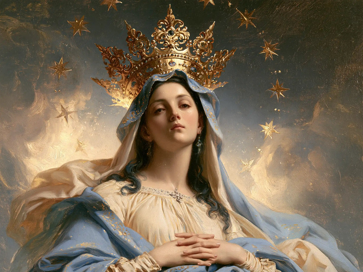 Mary Queen of Heaven - The Crown as Central Symbol · Landscape n° 13