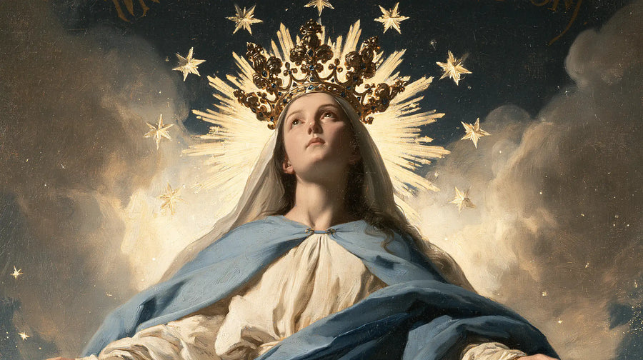 Mary Queen of Heaven - The Crown as Central Symbol · Landscape n° 18