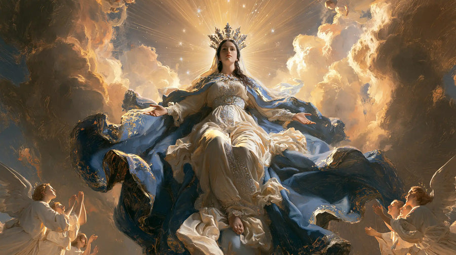 Mary Queen of Heaven - Heavenly Glory · Landscape n° 22