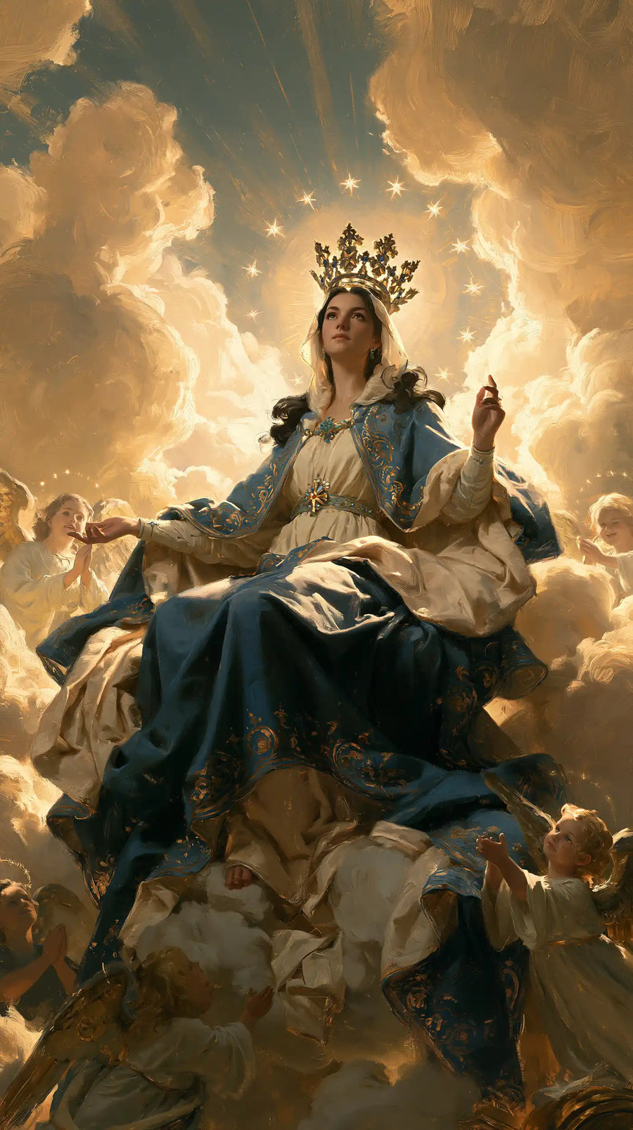 Mary Queen of Heaven - Heavenly Glory · Portrait n° 18