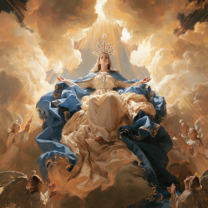 Mary Queen of Heaven - Heavenly Glory · Square n° 1