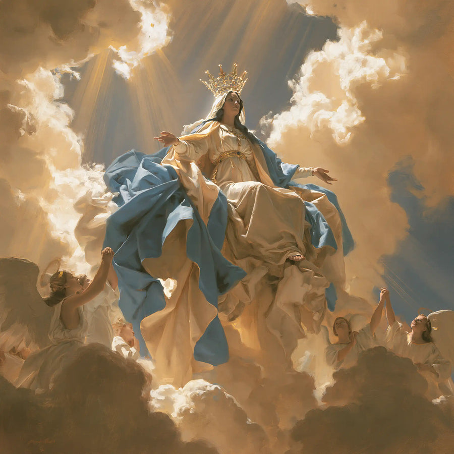 Mary Queen of Heaven - Heavenly Glory · Square n° 7
