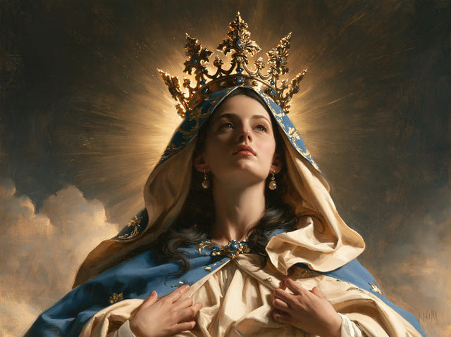 Mary Queen of Heaven - Mary as Divine Light · Landscape n° 5