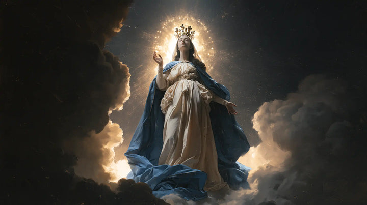 Mary Queen of Heaven - Mary as Divine Light · Landscape n° 10