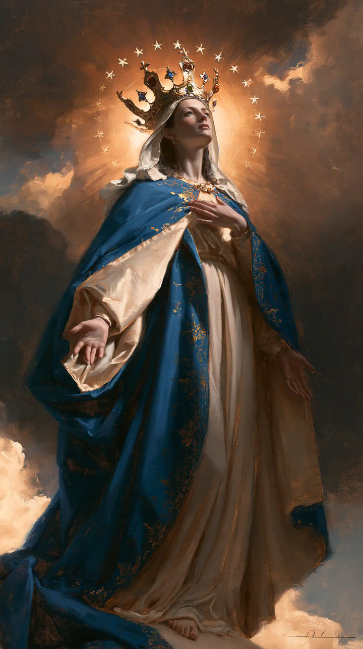 Mary Queen of Heaven - Mary as Divine Light · Portrait n° 3
