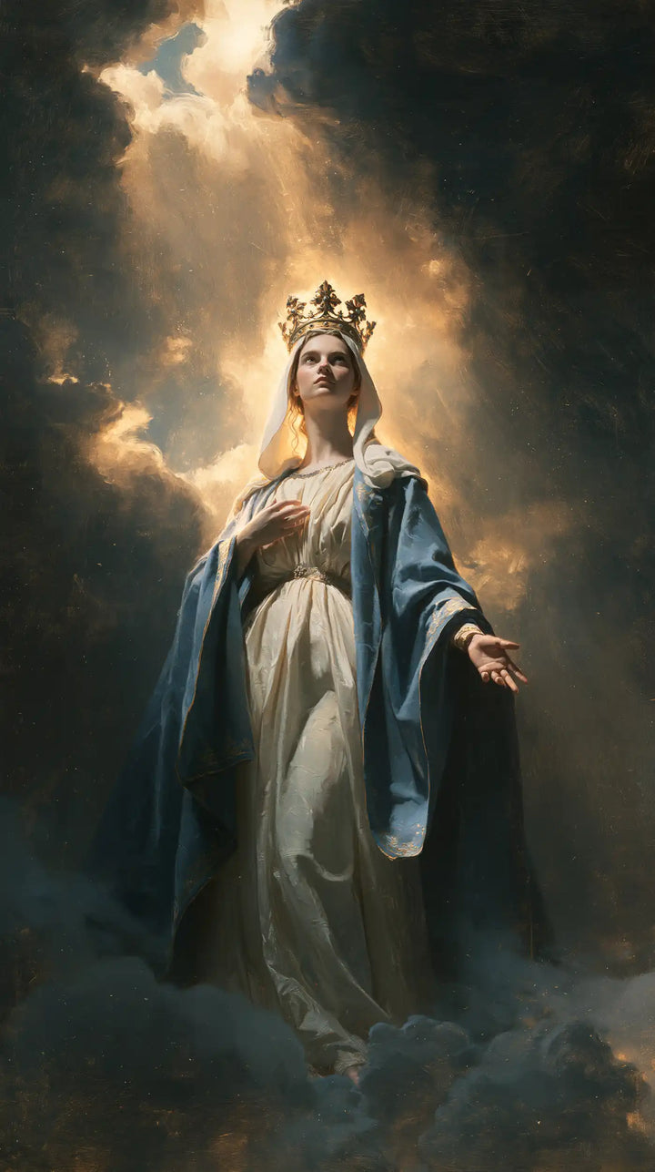 Mary Queen of Heaven - Mary as Divine Light · Portrait n° 4