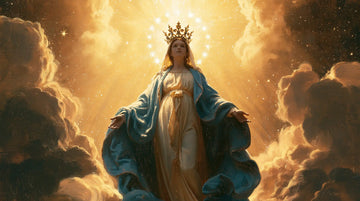 Mary Queen of Heaven - Mary before Heavenly Light · Landscape n° 8