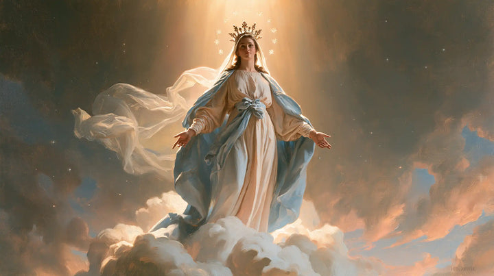 Mary Queen of Heaven - Mary upon the Clouds · Landscape n° 8