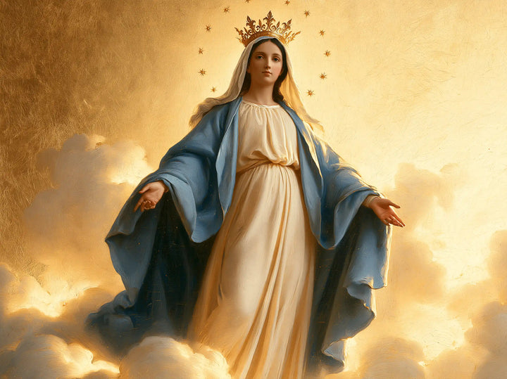 Mary Queen of Heaven - Sacred Gold · Landscape n° 6