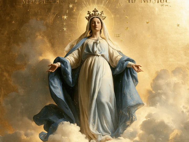 Mary Queen of Heaven - Sacred Gold · Landscape n° 10