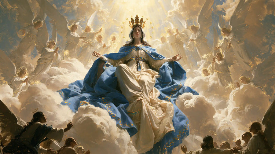 Mary Queen of Heaven - Sacred Monumental View · Landscape n° 14