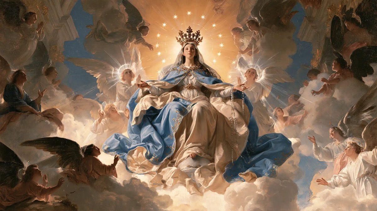Mary Queen of Heaven - Sacred Monumental View · Landscape n° 16