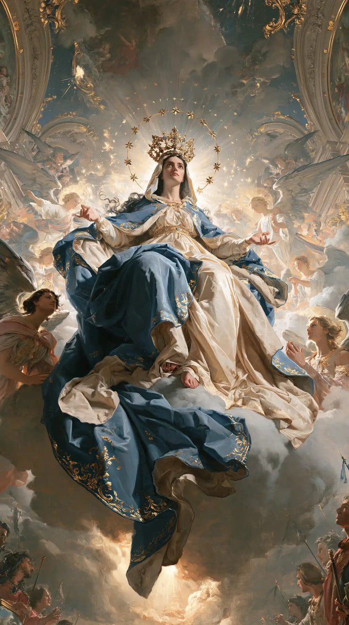 Mary, Queen of Heaven — The Deep Sky Around the Throne