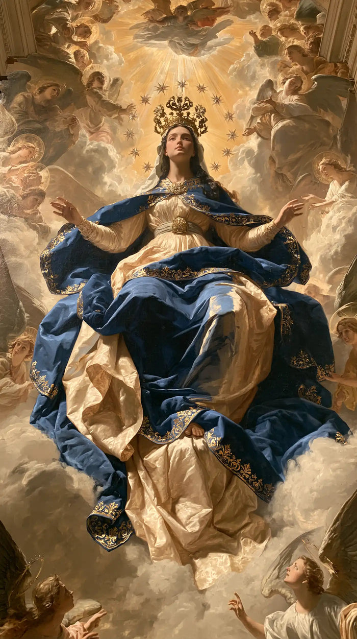 Mary Queen of Heaven - Sacred Monumental View · Portrait n° 7