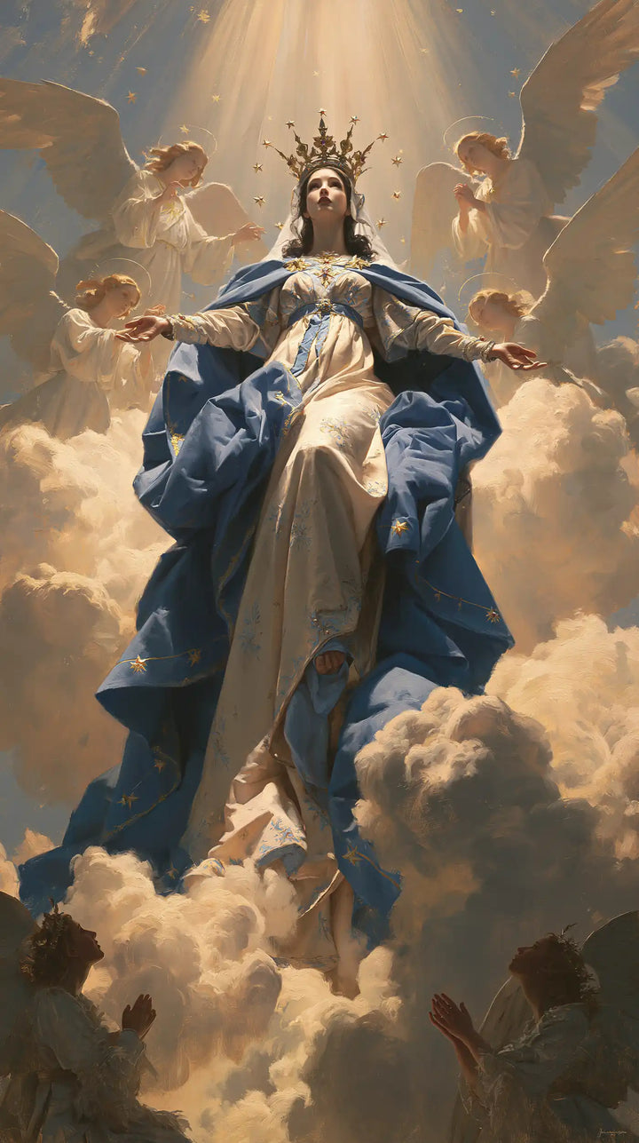 Mary, Queen of Heaven — The Breath of Light from Above