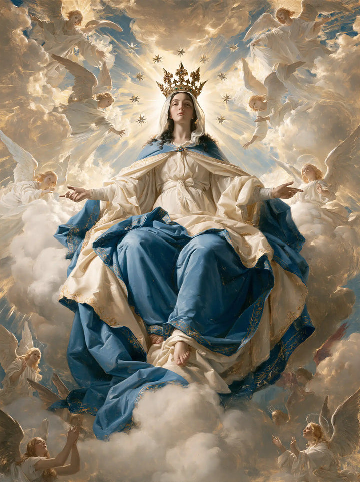 Mary, Queen of Heaven — The Welcome of Peaceful Heavens