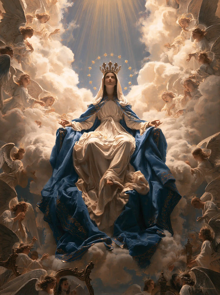 Mary, Queen of Heaven — The Refuge in the Heart of Infinity