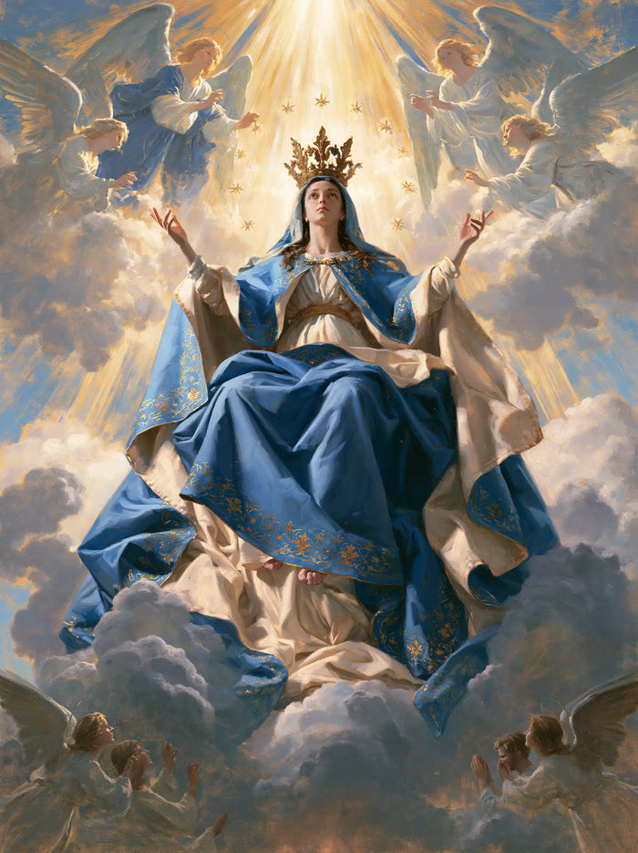 Mary Queen of Heaven - Sacred Monumental View · Portrait n° 37