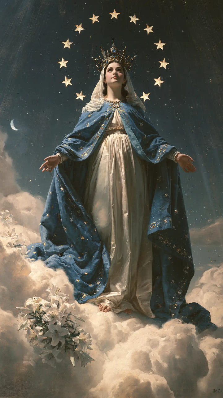 Mary Queen of Heaven - Symbolist · Portrait n° 4