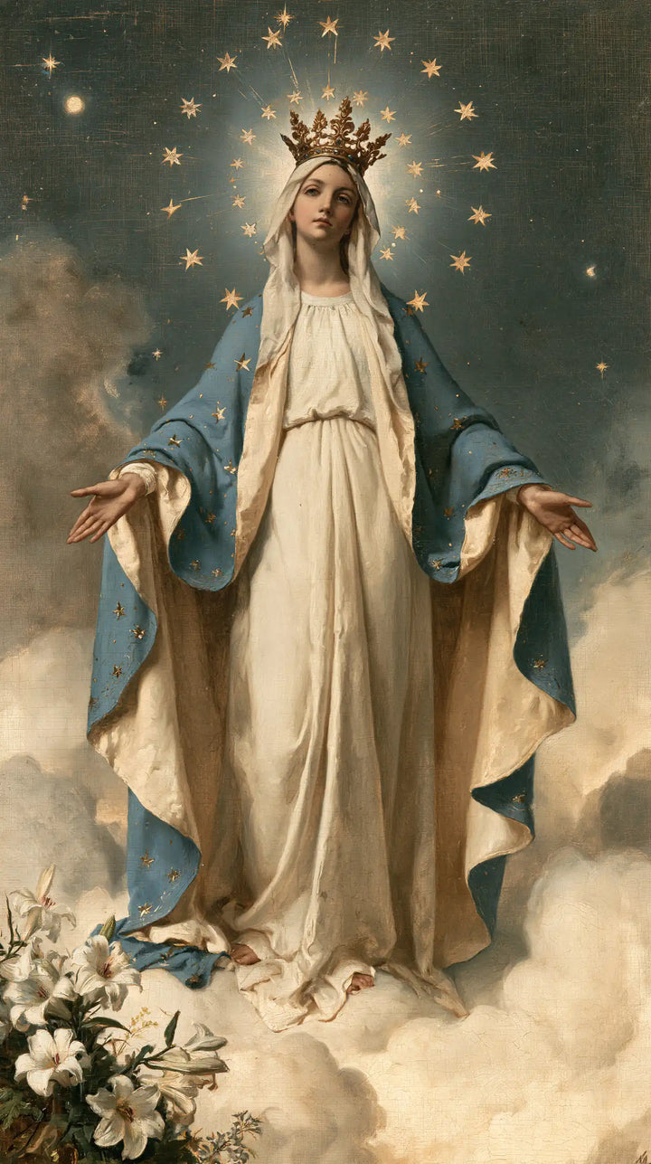Mary Queen of Heaven - Symbolist · Portrait n° 7