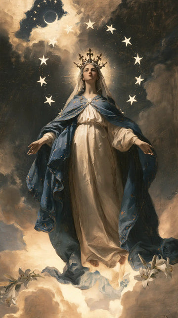 Mary Queen of Heaven - Symbolist · Portrait n° 11