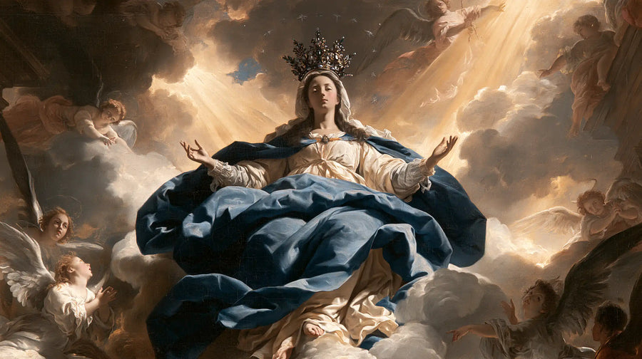Mary Queen of Heaven - Theatrical Baroque · Landscape n° 13
