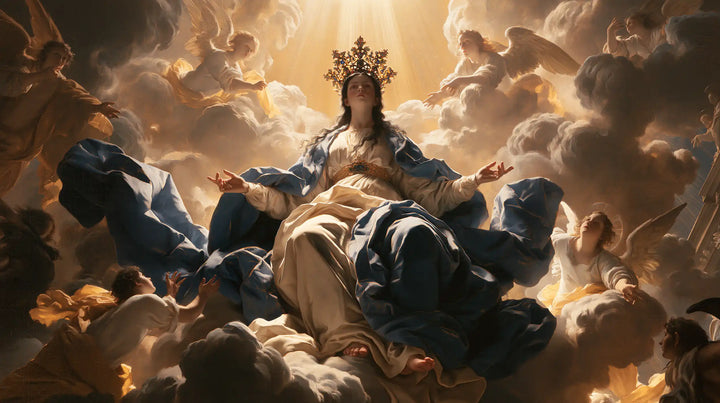 Mary, Queen of Heaven — Grace at the Centre of the Heavenly Swirl
