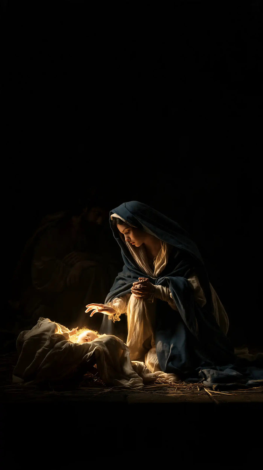 The Nativity - Black and Gold · Portrait n° 4
