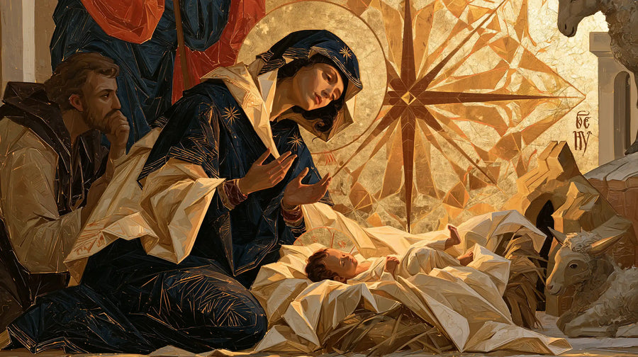 The Nativity - Contemporary Byzantine · Landscape n° 13