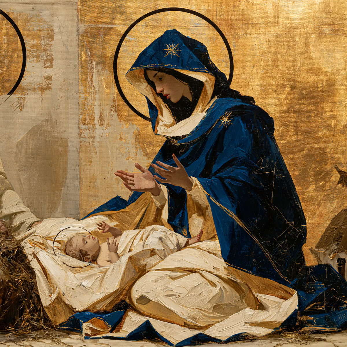 The Nativity - Contemporary Byzantine · Square n° 1
