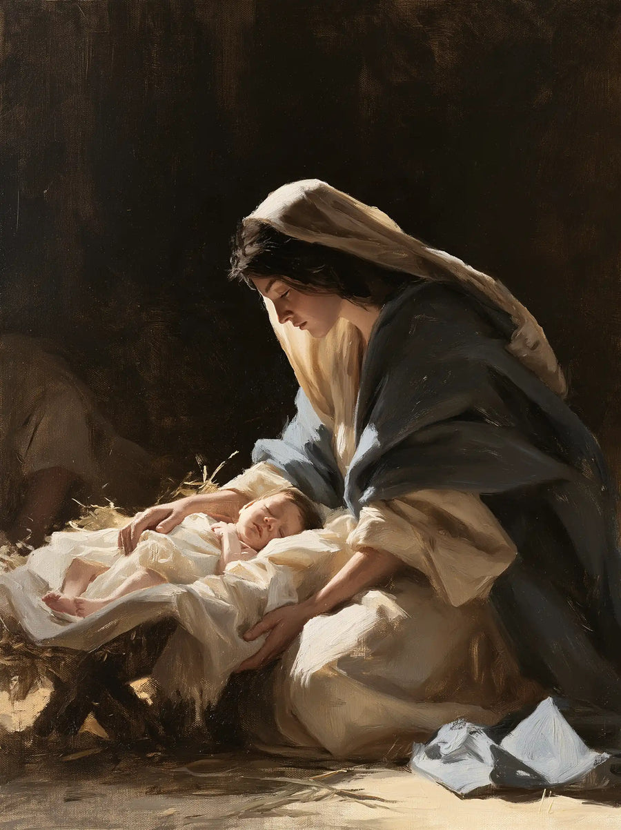 The Nativity - Contemporary Minimalism · Portrait n° 10
