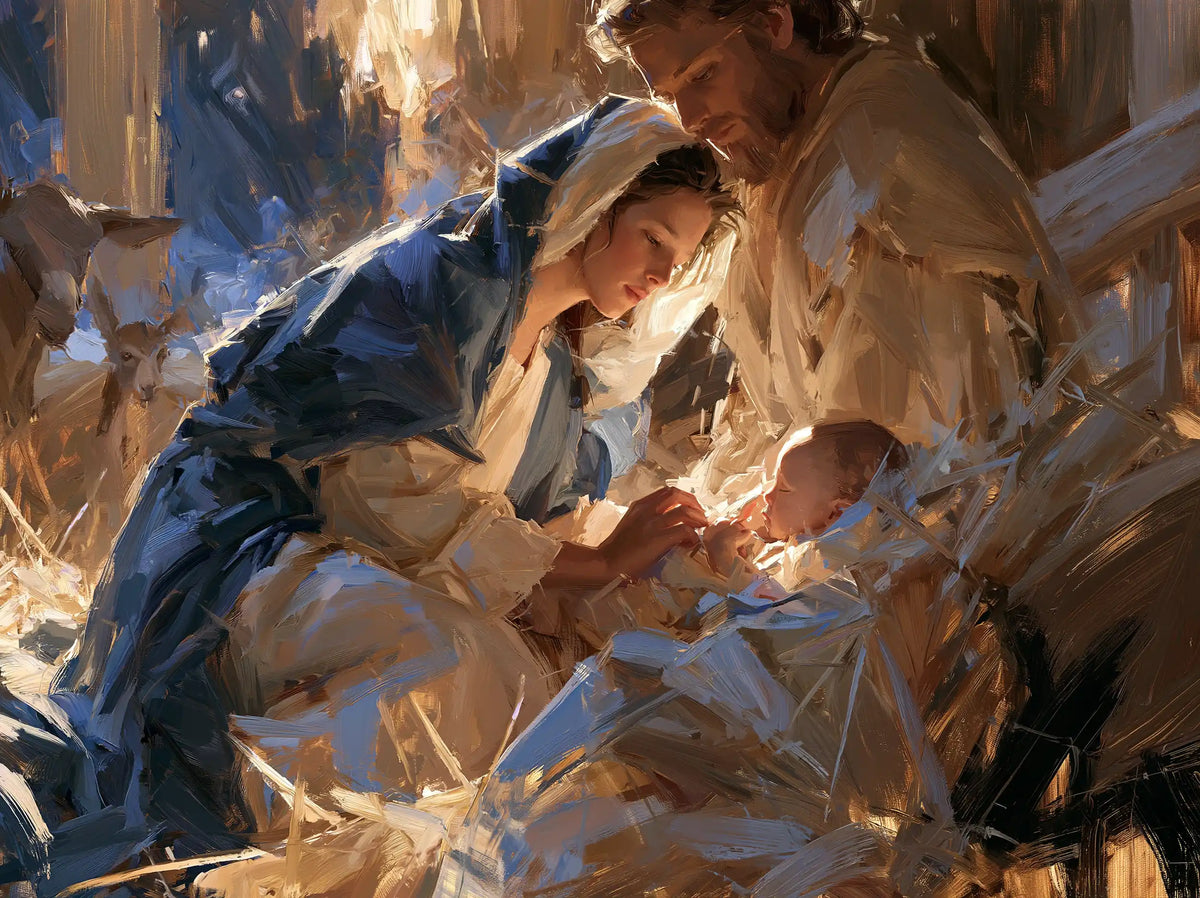 The Nativity - Impressionist · Landscape n° 6