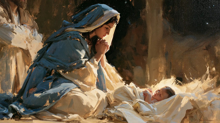 The Nativity - Impressionist · Landscape n° 15