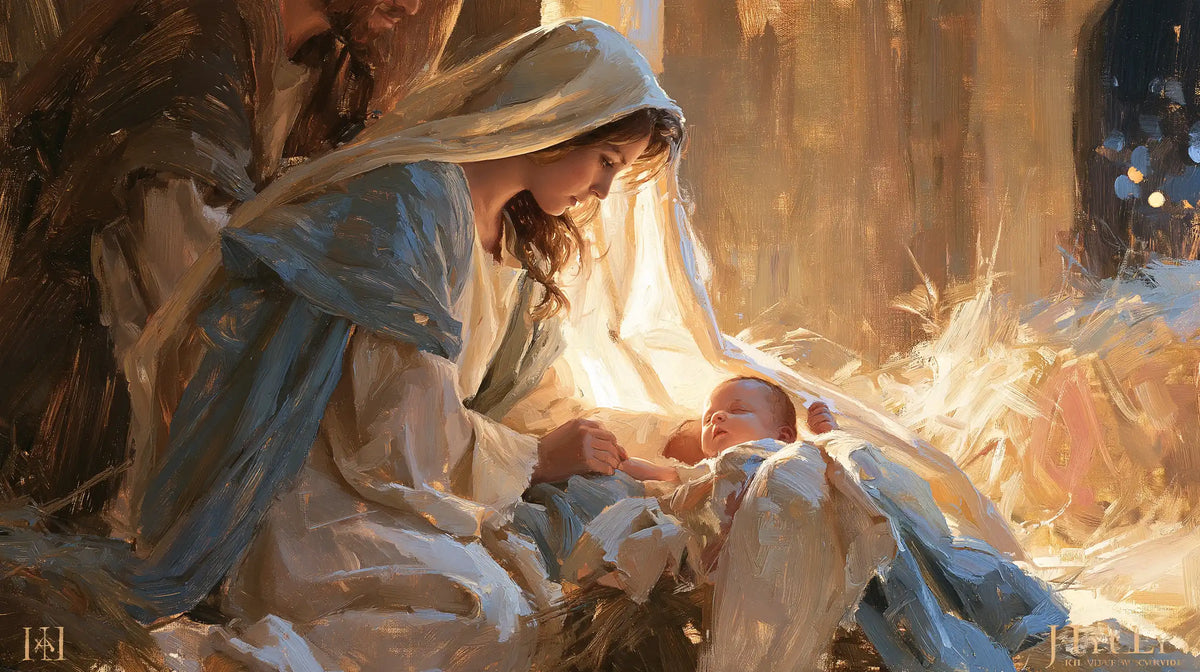 The Nativity - Impressionist · Landscape n° 20