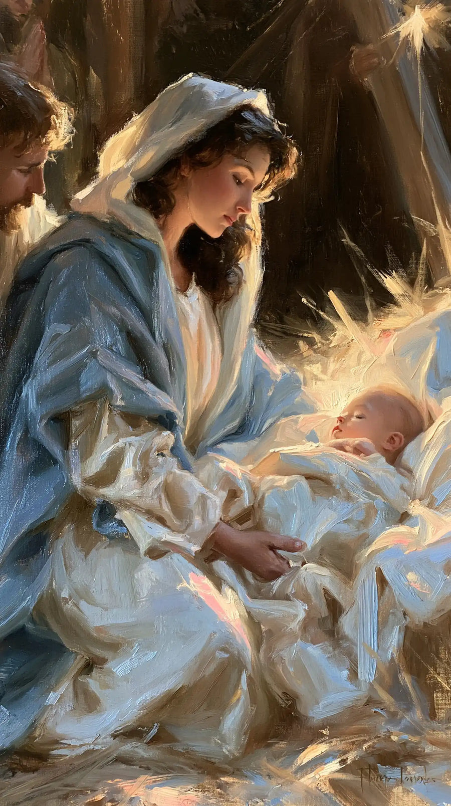 The Nativity - Impressionist · Portrait n° 4