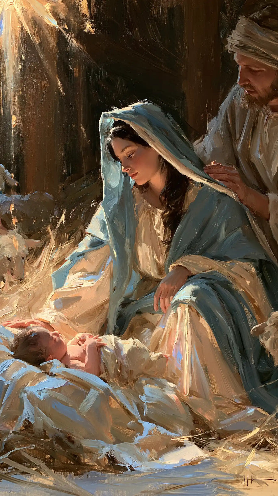 The Nativity - Impressionist · Portrait n° 9