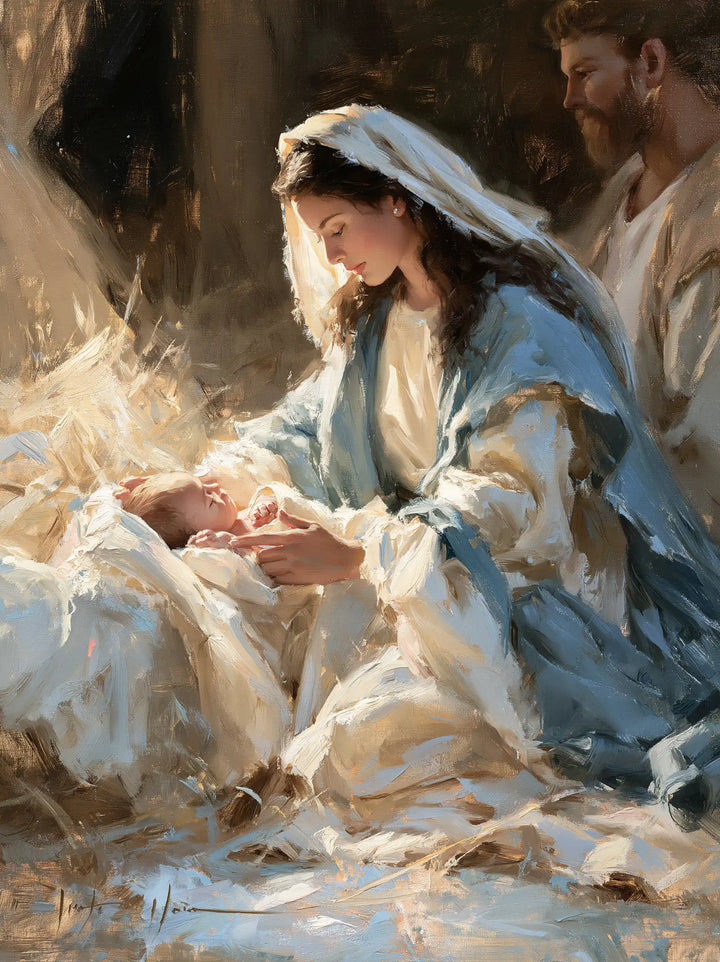 The Nativity - Impressionist · Portrait n° 10