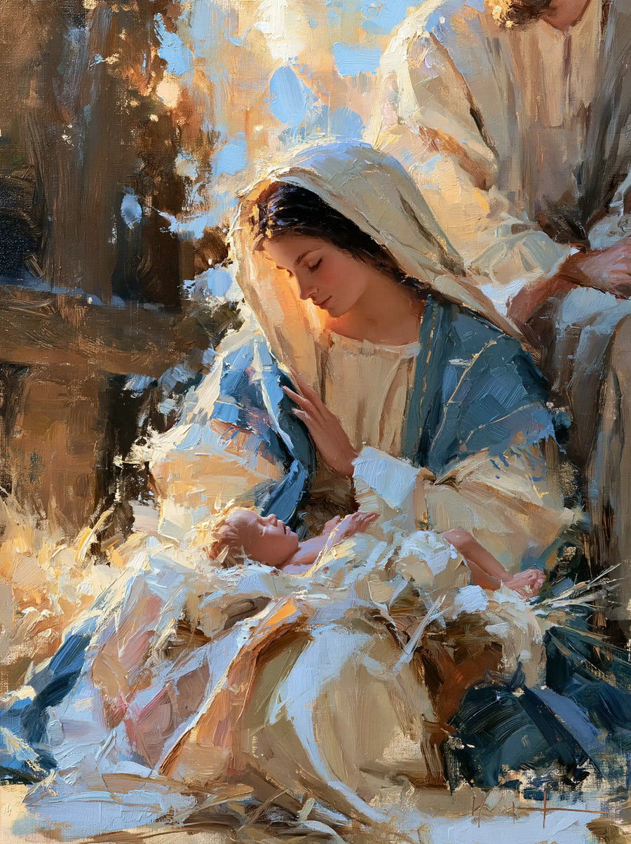 The Nativity - Impressionist · Portrait n° 15