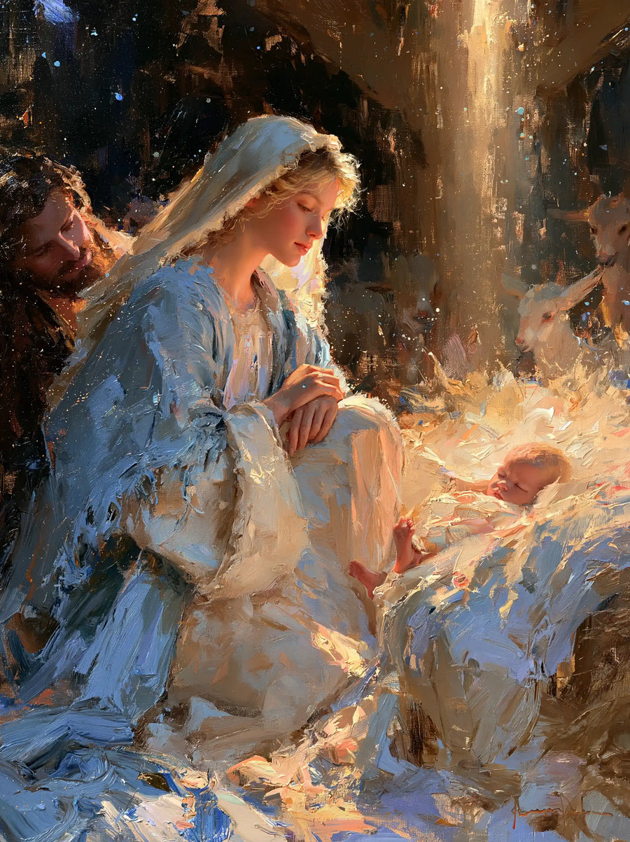 The Nativity - Impressionist · Portrait n° 16