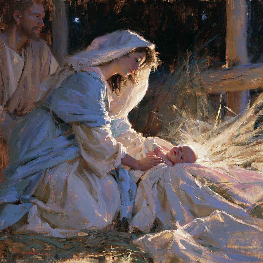 The Nativity - Impressionist · Square n° 5