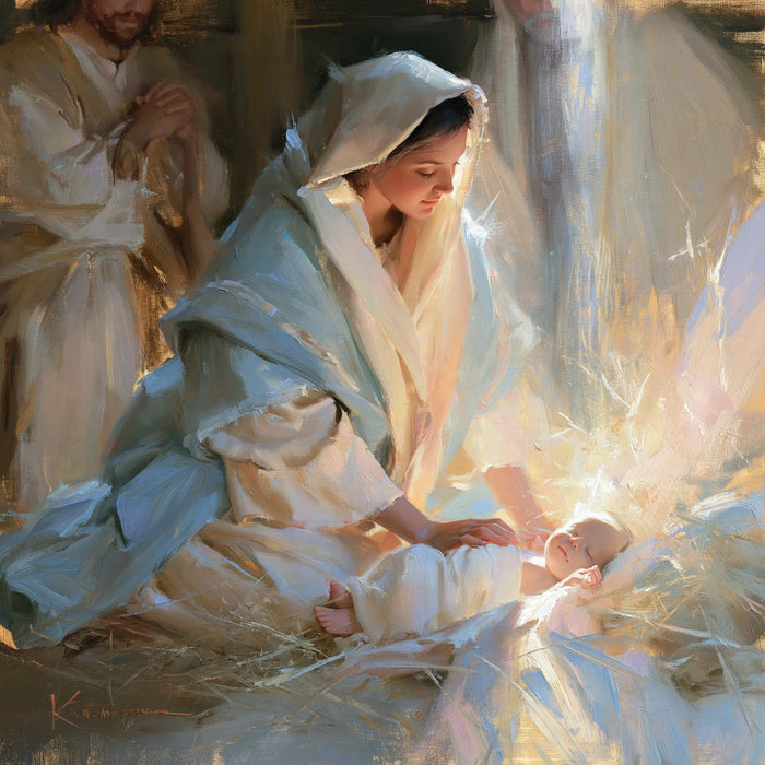 The Nativity - Impressionist · Square n° 9