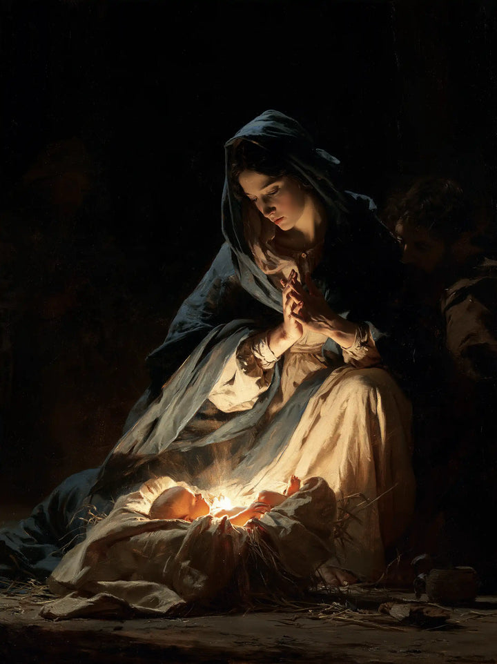 The Nativity - Infant Jesus as Divine Light · Portrait n° 11