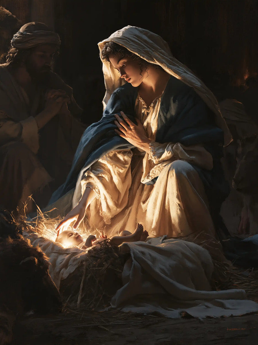 The Nativity - Infant Jesus as Divine Light · Portrait n° 12