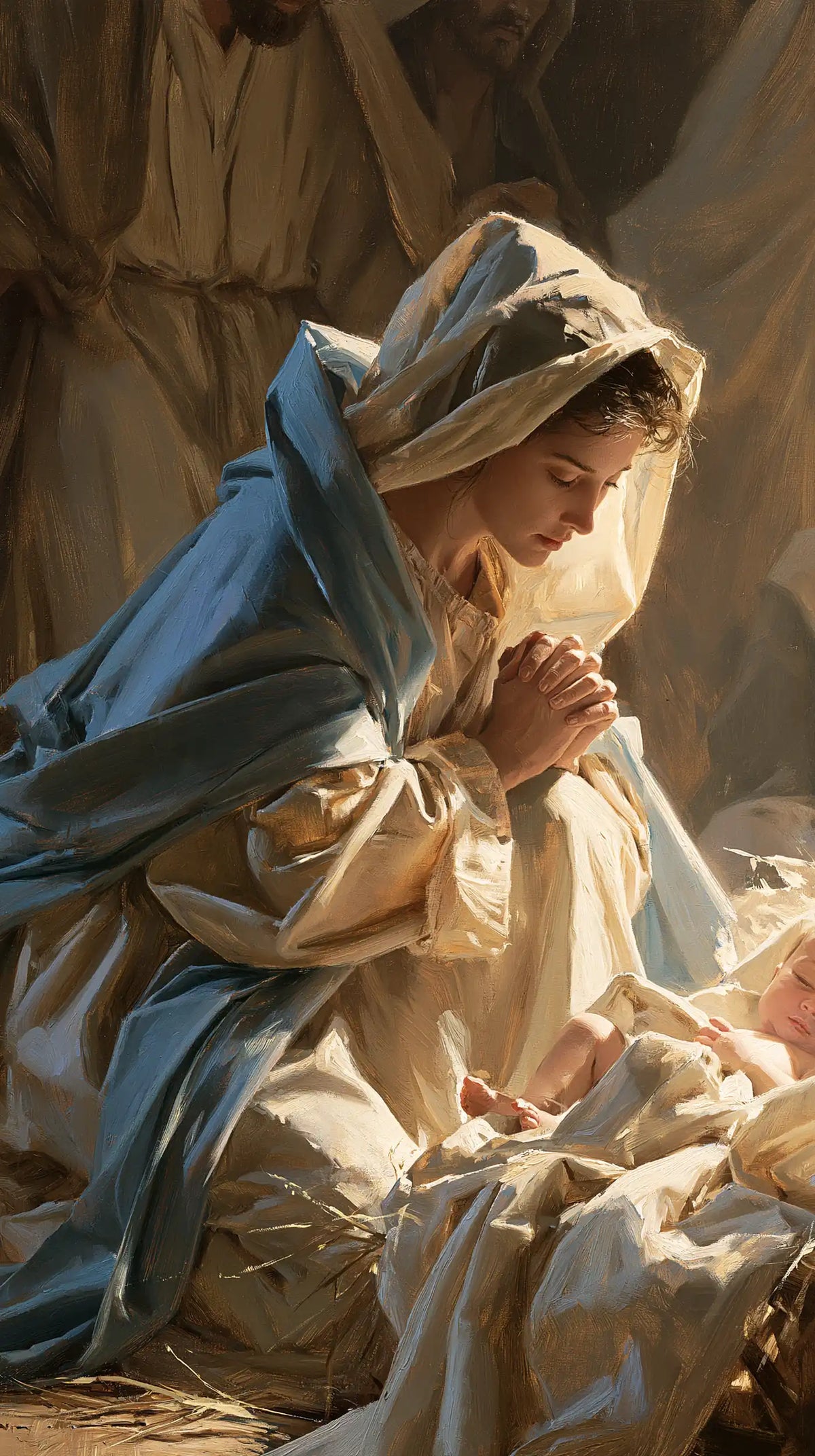 The Nativity — The Knotted Veil Above the Miracle