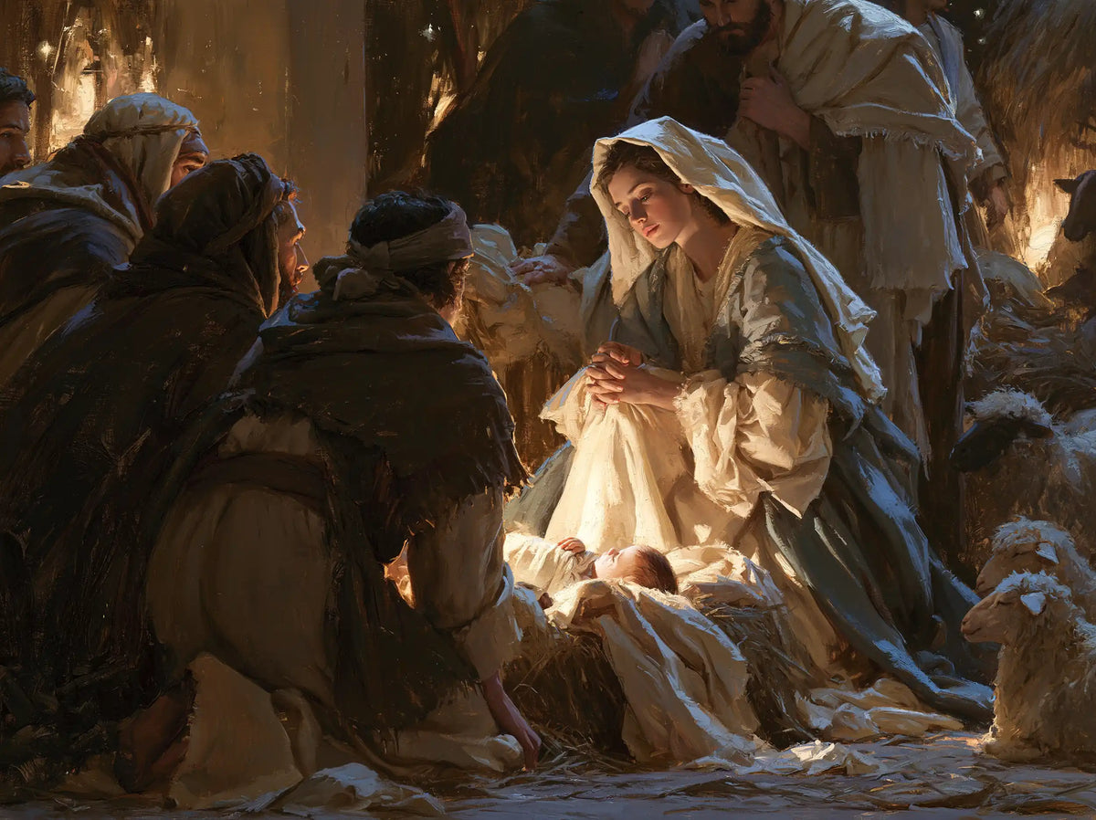 The Nativity — Prayer Before the Woollen Cloaks