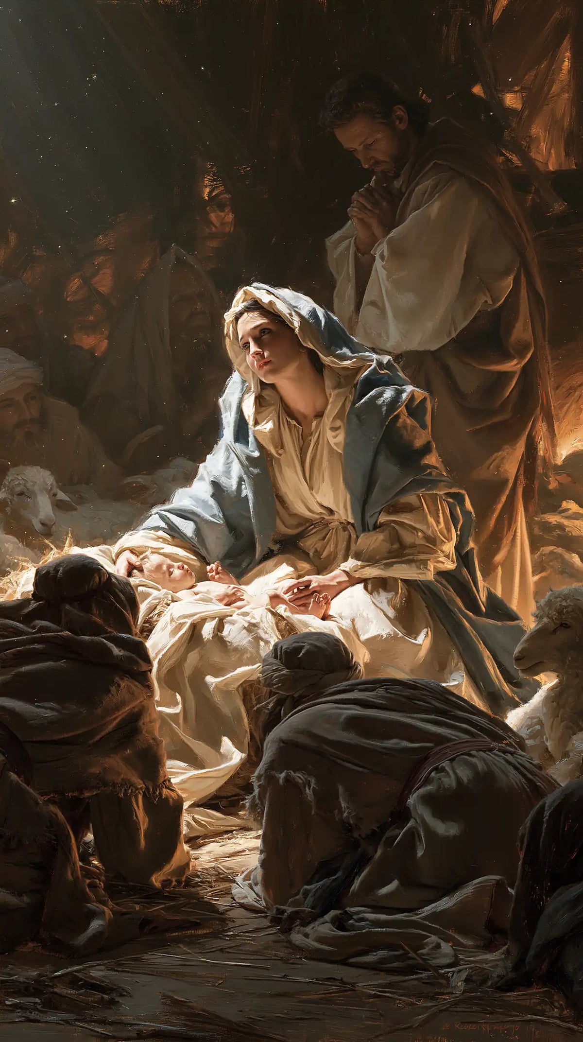 The Nativity — The Cradle Before Bowed Shoulders