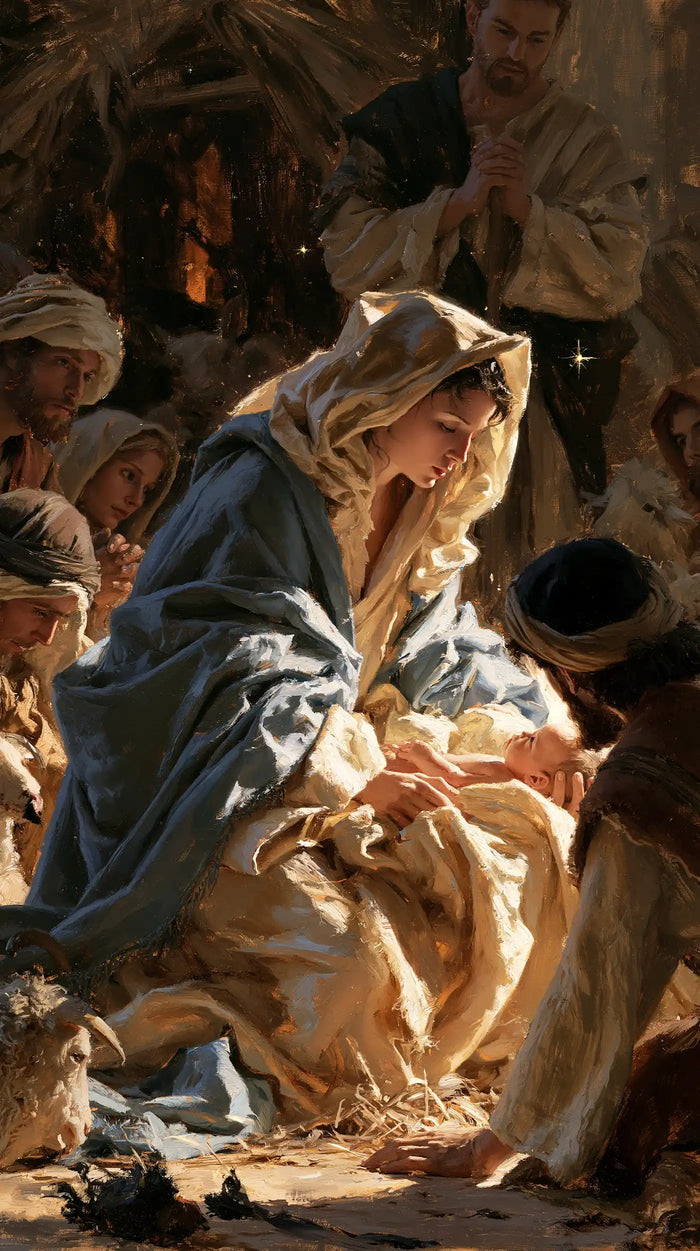 The Nativity - Mary and the Shepherds · Portrait n° 3