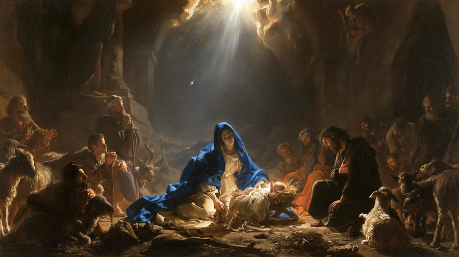 The Nativity - Sacred Monumental View · Landscape n° 6